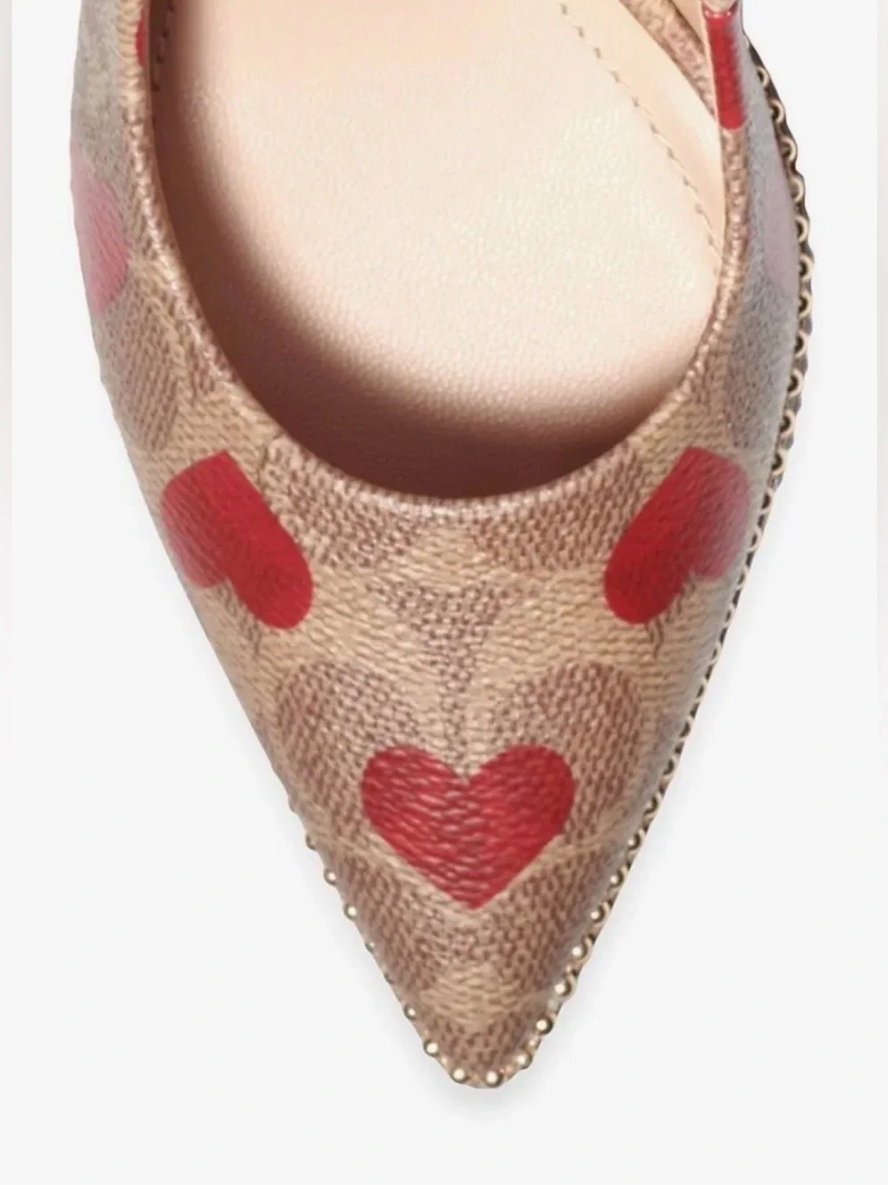 Coach Women's Waverly Heart-Print Pumps